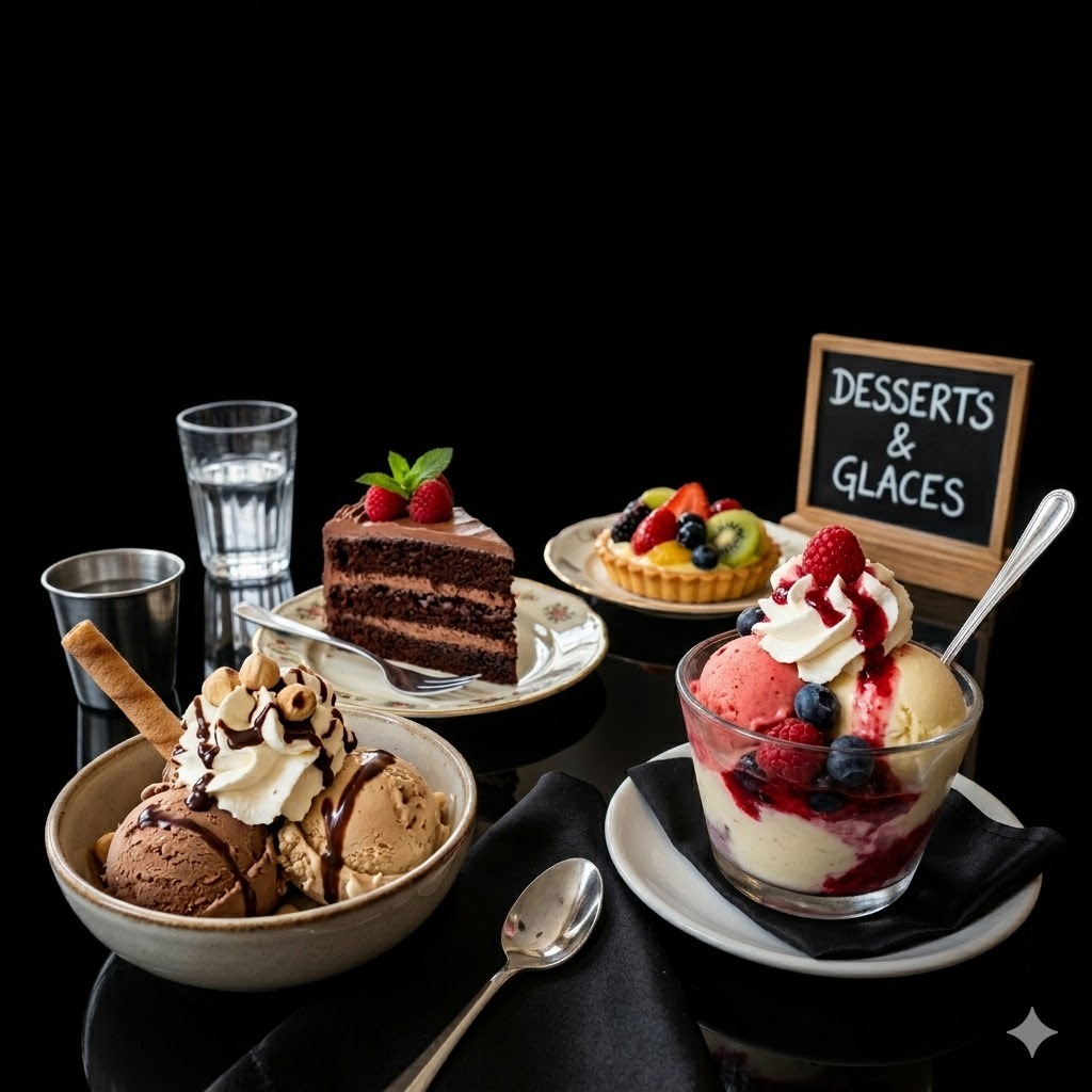 Desserts & Glaces